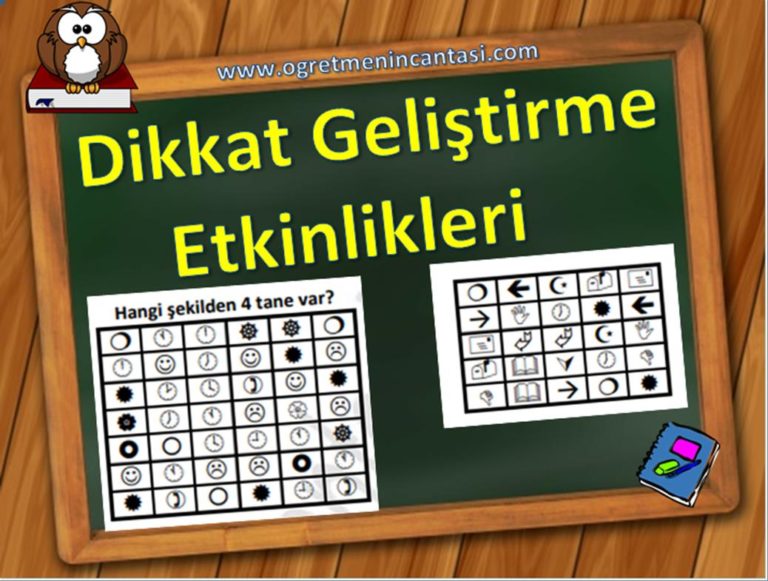 Dikkat Geliştirme Etkinlikleri 50